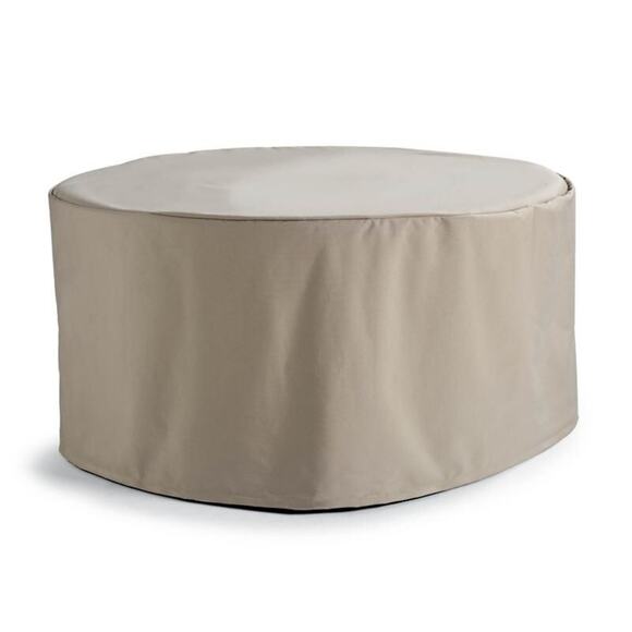 FRONTGATE Round Top Fire Table Cover 49 x 25" Paloma Theia - Picture 2 of 4